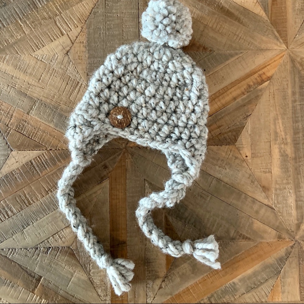 Handmade crochet toque
